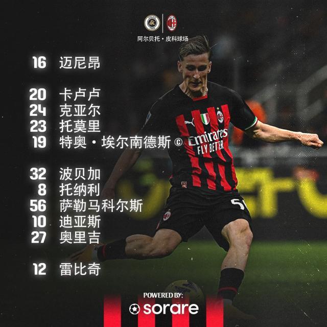 开云官网-【意甲】定位球连续丢球，AC米兰客场0比2不敌保级队