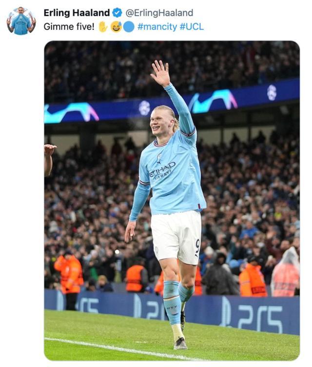 开云体育-曼市流行7比0，哈兰德巴掌戏法意犹未尽想要双帽子